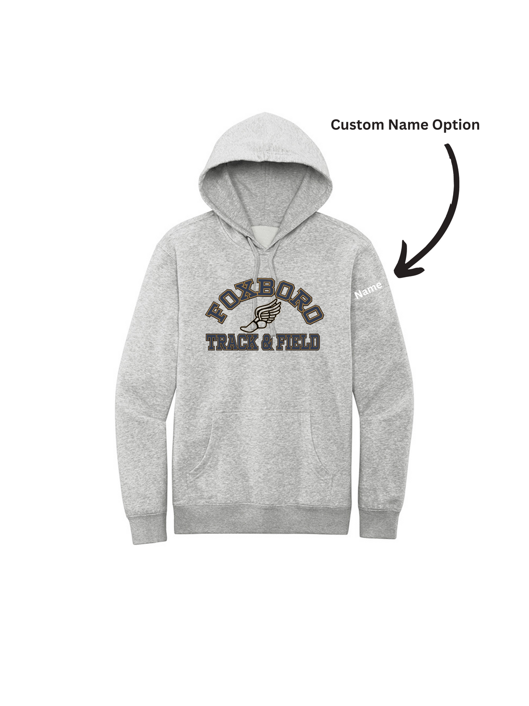 Foxboro Track and Field -  V.I.T Unisex Fleece Hoodie (DT6100)