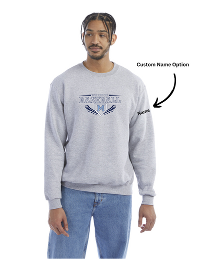 Sudadera con cuello redondo Champion de Medfield Baseball (S600)