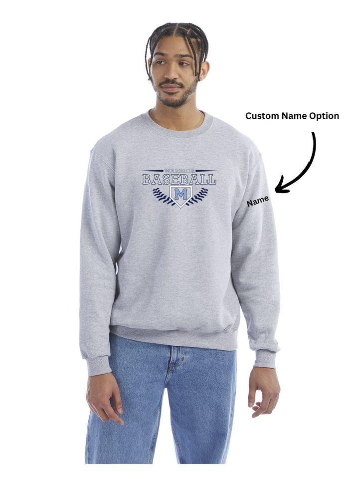 Medfield Baseball - Champion Crewneck Sweatshirt (S600)