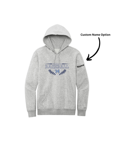 Medfield Baseball -  V.I.T Unisex Fleece Hoodie (DT6100)