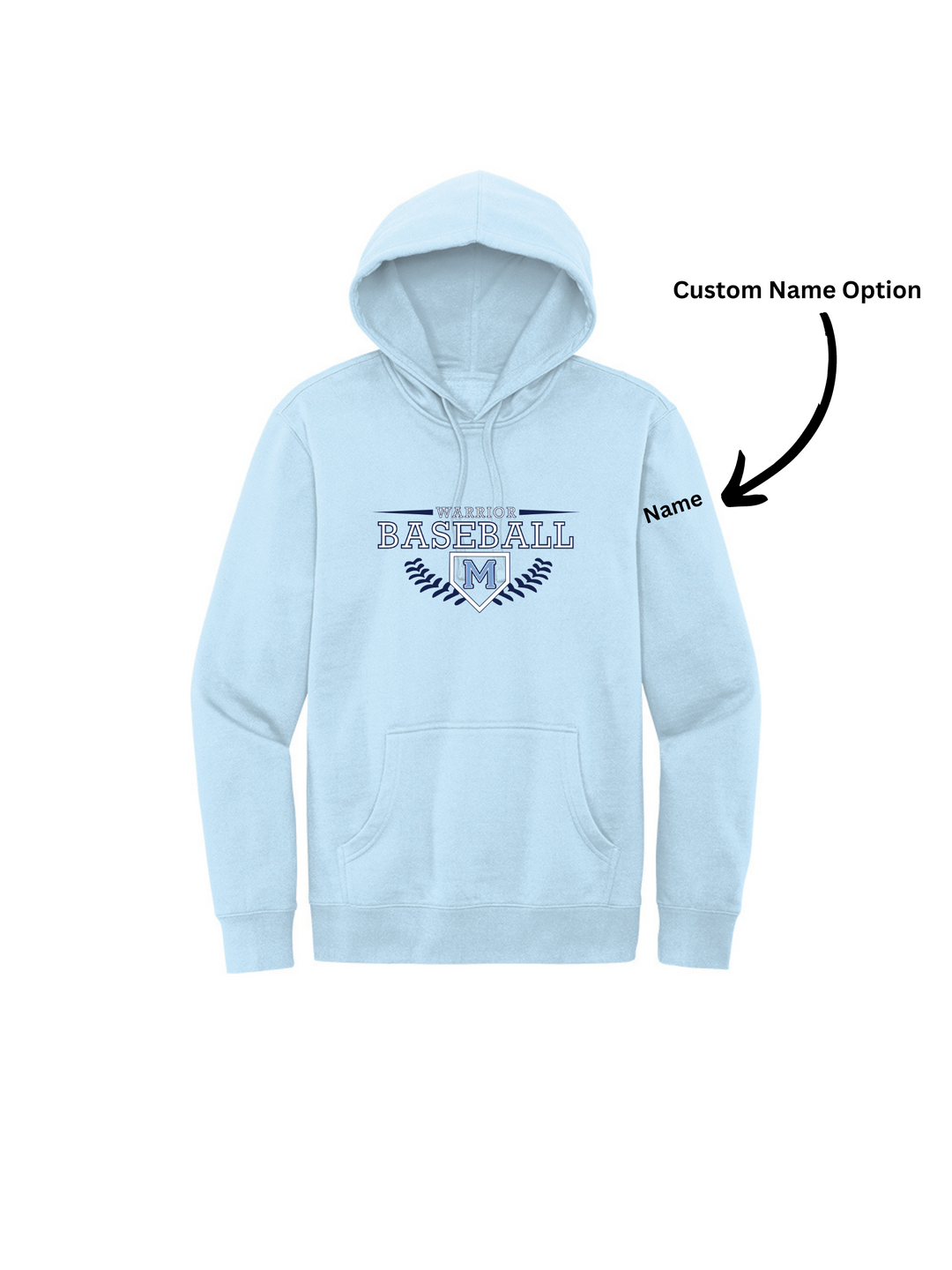 Medfield Baseball -  V.I.T Unisex Fleece Hoodie (DT6100)