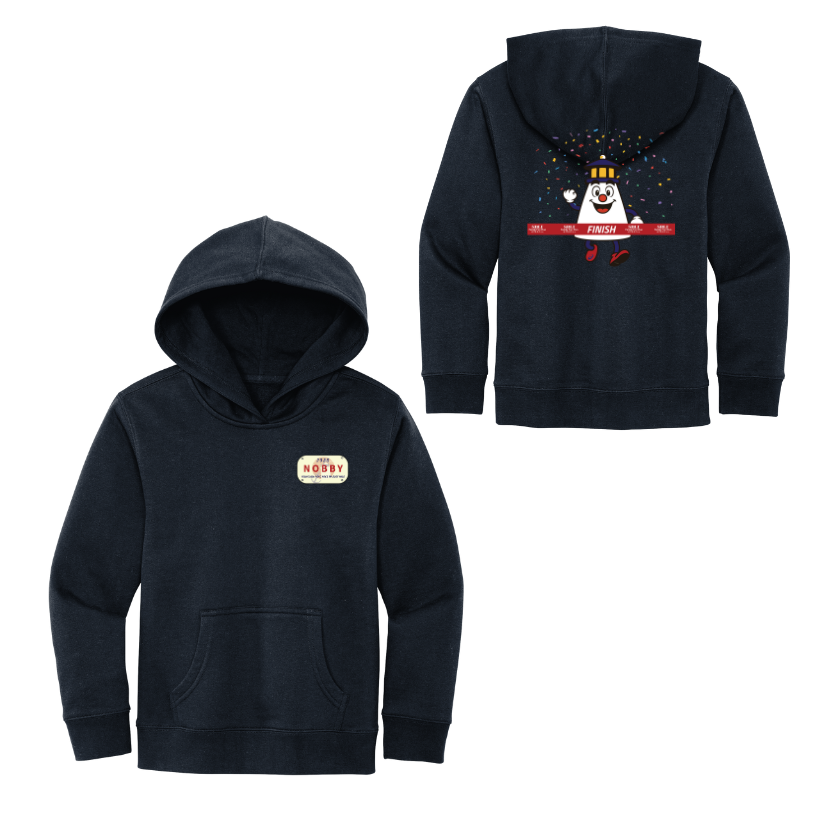 Falmouth Road Race 2025  - Youth Unisex Fleece Hoodie (DT6100Y)