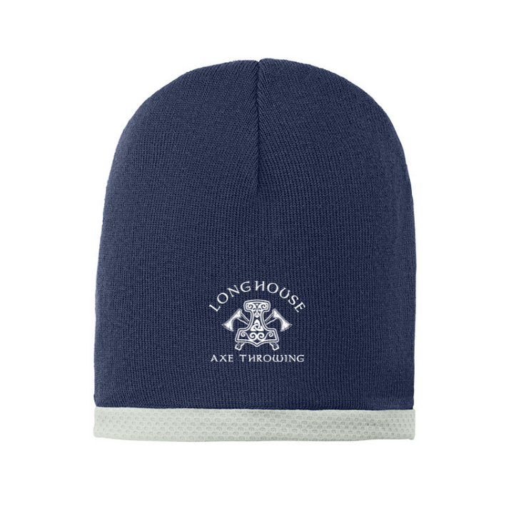 Lanzamiento de hacha en Long House: gorro de punto de alto rendimiento Sport-Tek® (STC15)