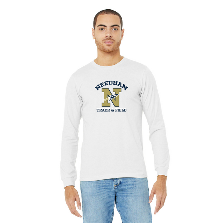 Needham Track and Field Jersey Long-Sleeve T-Shirt (3501CVC)