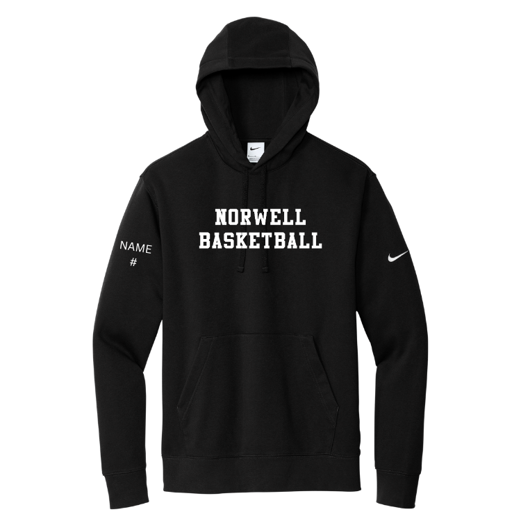 Norwell Girls Basketball - Nike Club Fleece Hoodie (NKDR1499)