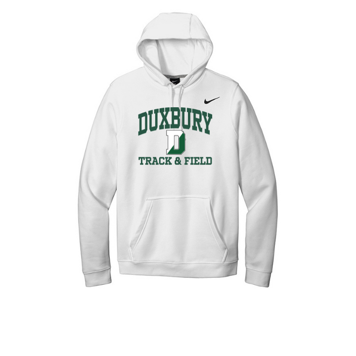 Sudadera con capucha de polar Nike Club de Duxbury Track and Field (CJ1611) 