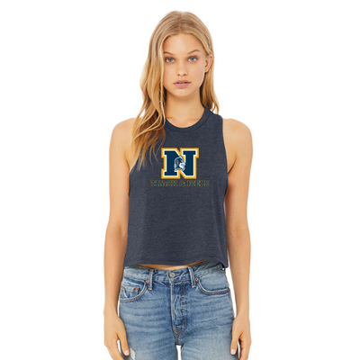 Northampton Track & Field - Camiseta corta con espalda deportiva para mujer (6682)