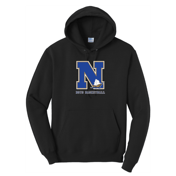 Norwell Boys Basketball - Port & Company® Core Fleece Pullover Hooded Sweatshirt (PC78H)