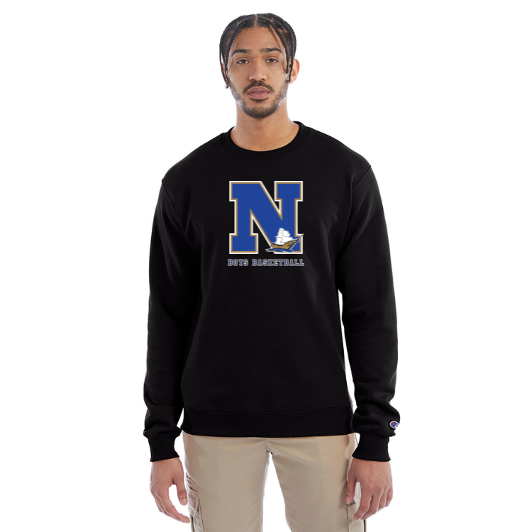 Norwell Boys Basketball - Champion Crewneck Sweatshirt (S600)