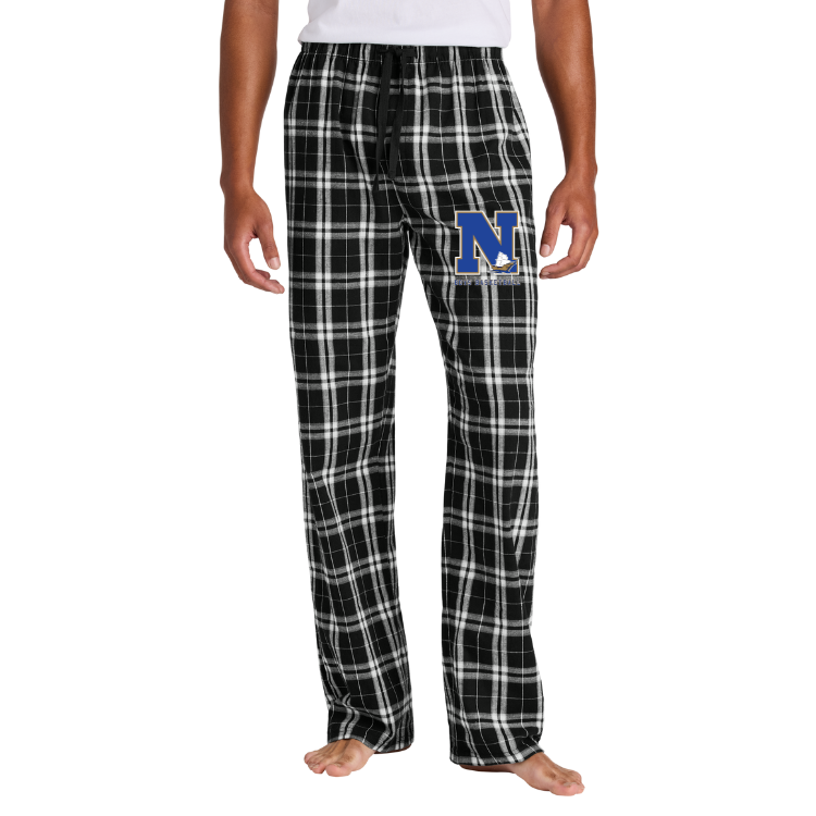 Pantalón de baloncesto unisex de franela a cuadros para niño de Norwell (DT1800)