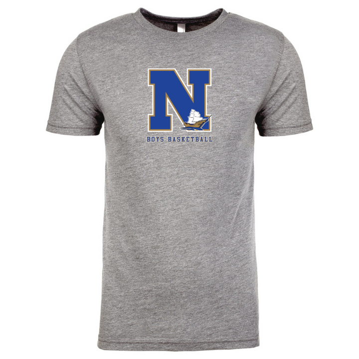 Norwell Boys Basketball - Next Level Apparel Unisex Triblend T-Shirt (6010)