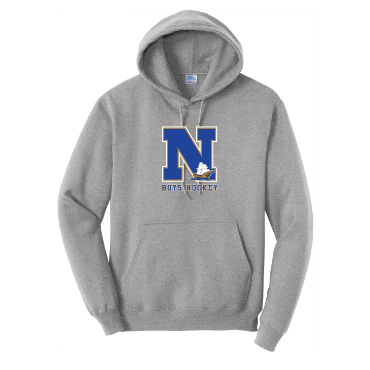 Norwell Boys Hockey - Port & Company® Core Fleece Pullover Hooded Sweatshirt (PC78H)