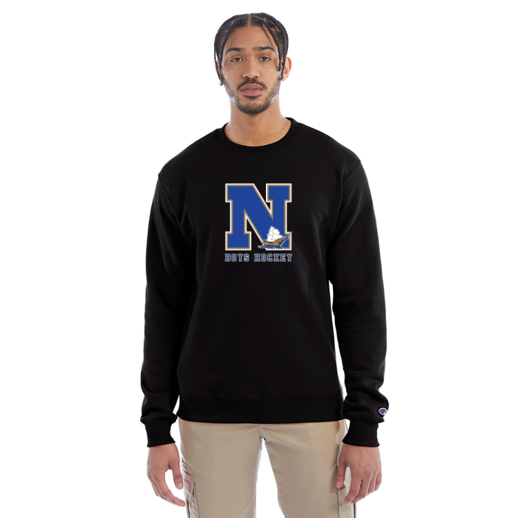 Norwell Boys Hockey - Champion Crewneck Sweatshirt (S600)