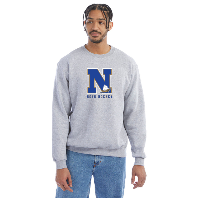 Norwell Boys Hockey - Champion Crewneck Sweatshirt (S600)