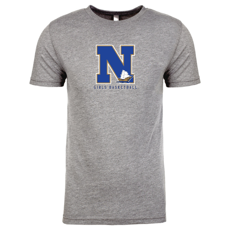 Norwell Girls Basketball - Next Level Apparel Unisex Triblend T-Shirt (6010)