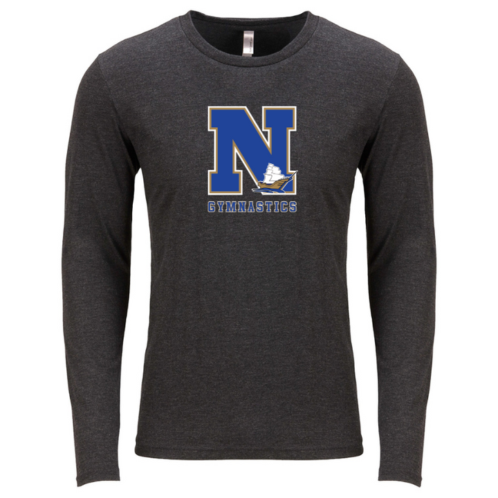 Norwell Gymnastics - Next Level Apparel Men's Triblend Long-Sleeve Crew (6071)