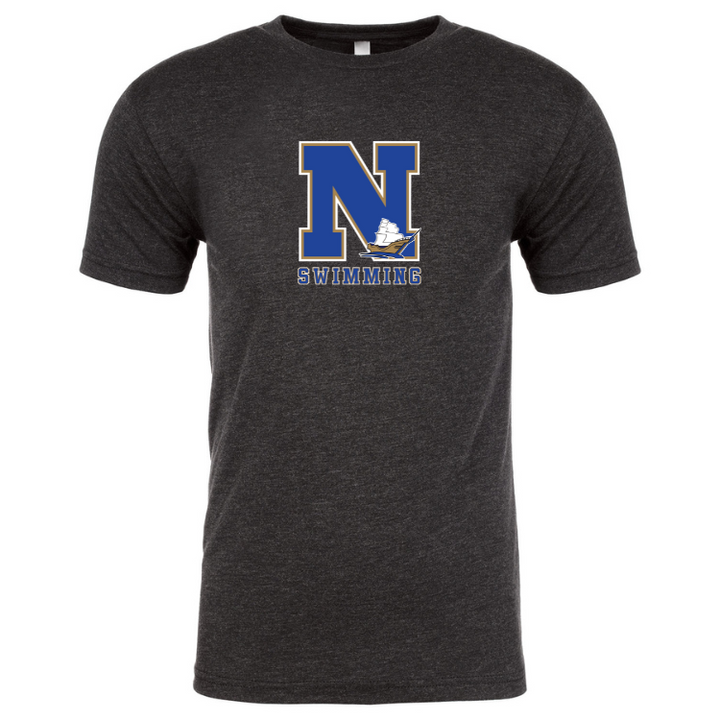 Norwell Swimming - Next Level Apparel Unisex Triblend T-Shirt (6010)