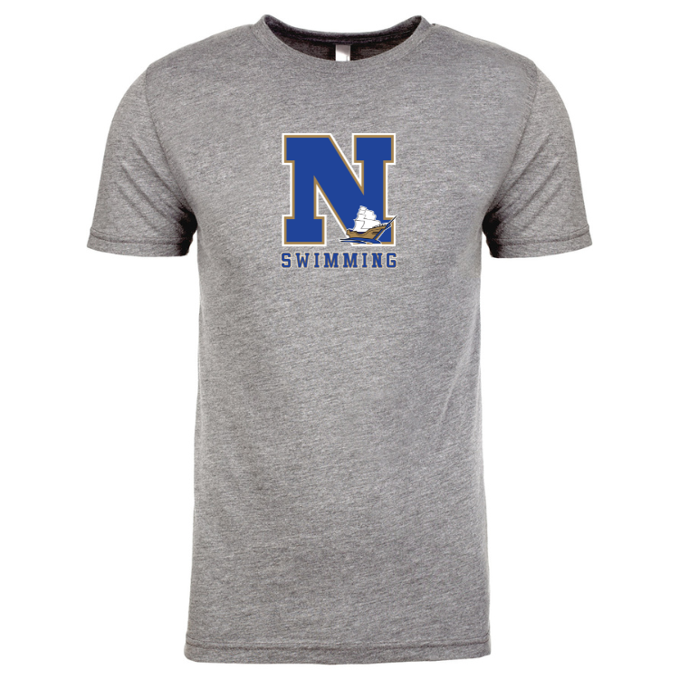 Norwell Swimming - Next Level Apparel Unisex Triblend T-Shirt (6010)