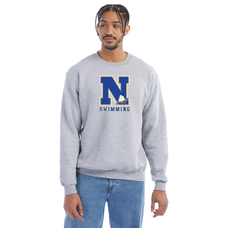 Norwell Swimming - Champion Crewneck Sweatshirt (S600)