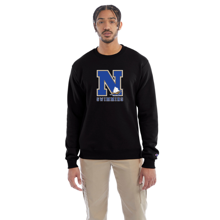 Norwell Swimming - Champion Crewneck Sweatshirt (S600)