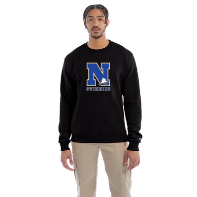 Sudadera de cuello redondo Champion de Norwell Swimming (talla S600)