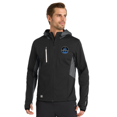 Máximo rendimiento - Chaqueta softshell Pivot de OGIO® para hombre (OE721)
