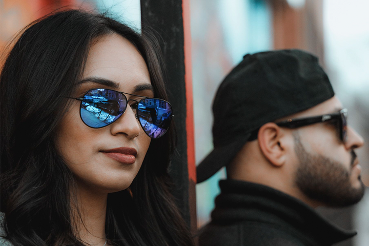 Galaxy Blurple Lens Polarized - Oasis