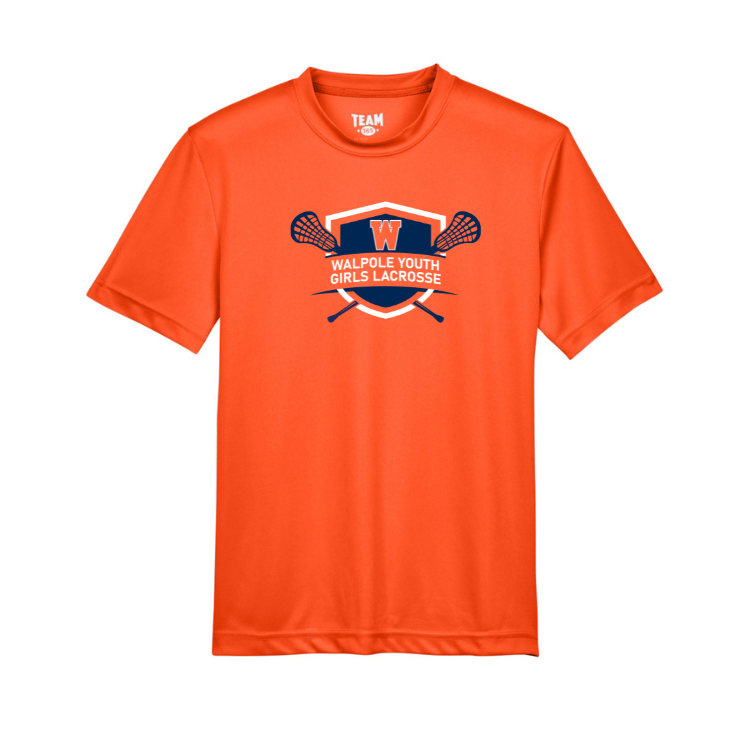 Walpole Youth Girls Lacrosse - Youth Zone Performance T-Shirt (TT11Y)