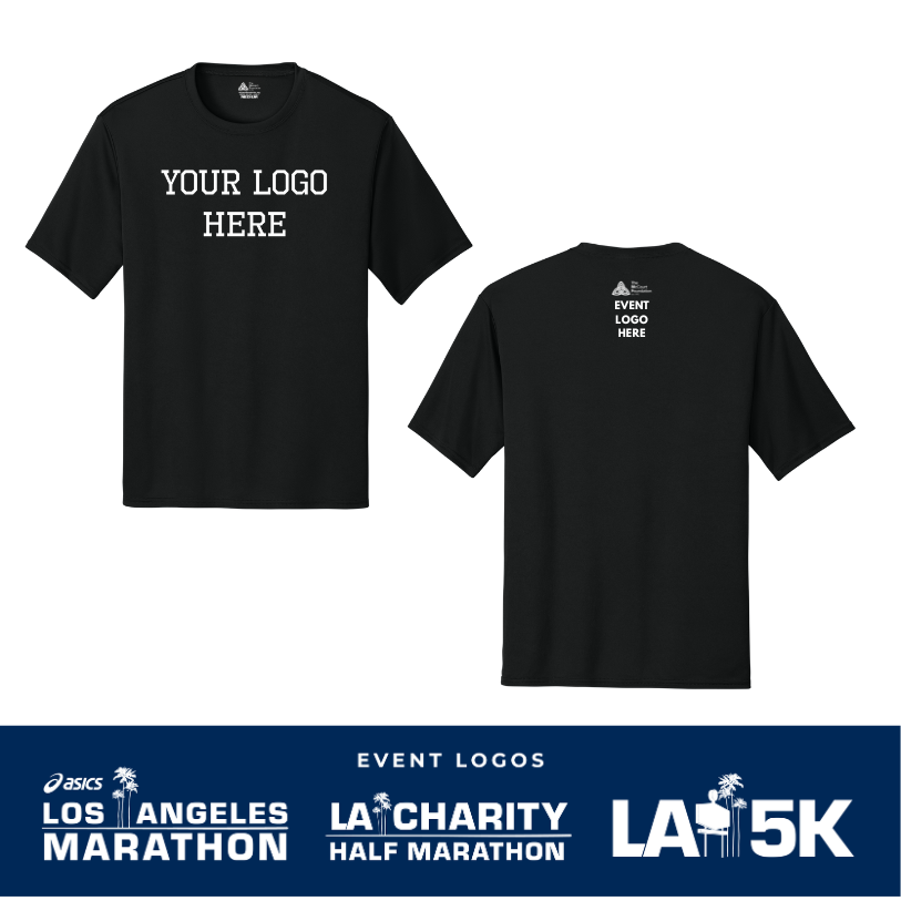 2026 ASICS Los Angeles Marathon Nonprofits - Adult Unisex Performance Tee