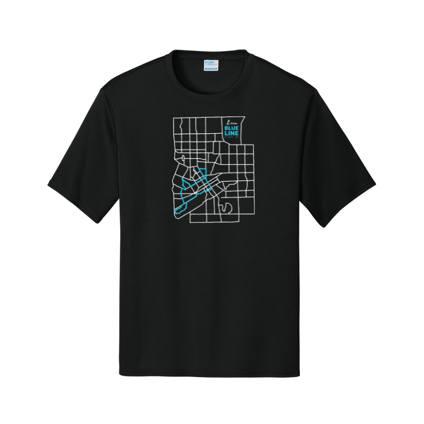 Crim Neighborhood Streets - Men's Performance T-Shirt (PC380)