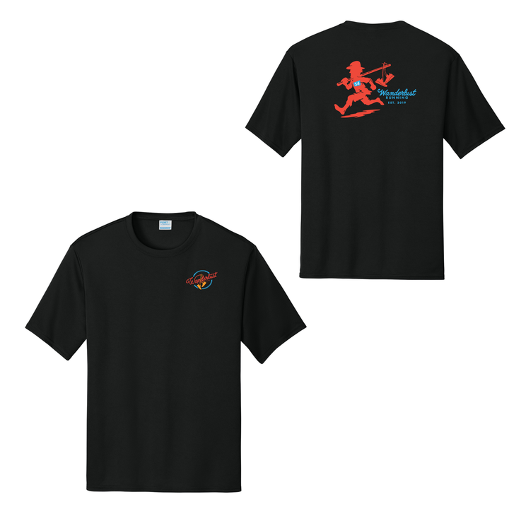 Wanderlust Running - Performance T-Shirt (PC380)