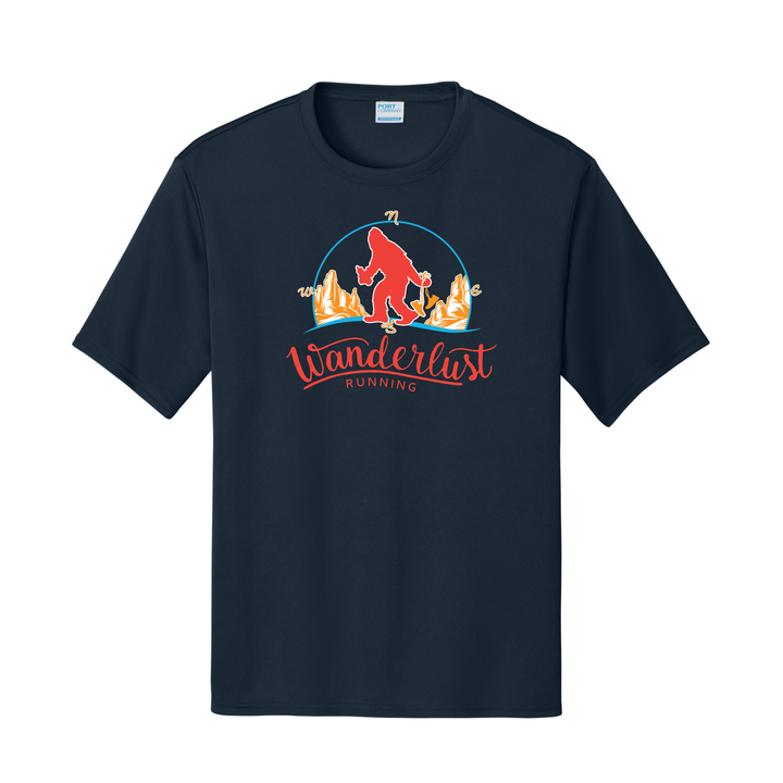 Wanderlust Running - Performance T-Shirt (PC380)