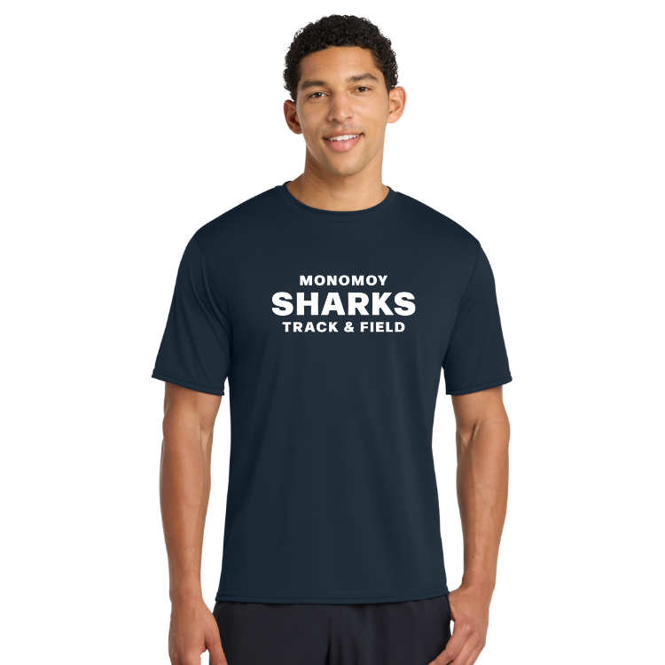 Camiseta de atletismo de alto rendimiento para hombre Monomoy (TT11)