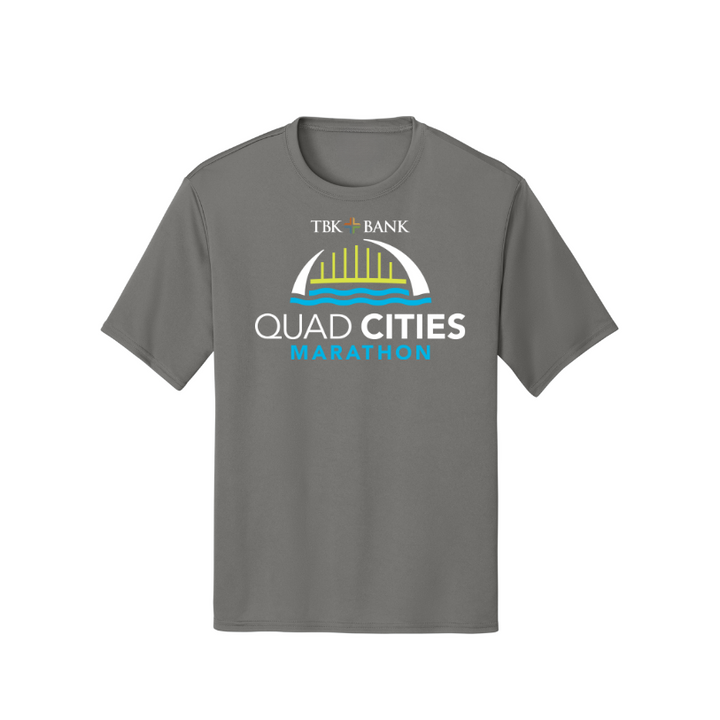 Quad Cities Marathon - "Run In" Adult Unisex Tee