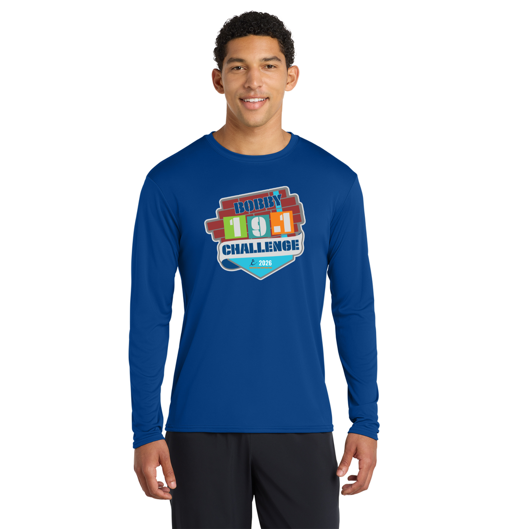 Camiseta deportiva de manga larga para hombre Crim-Bobby Challenge (PC380LS)