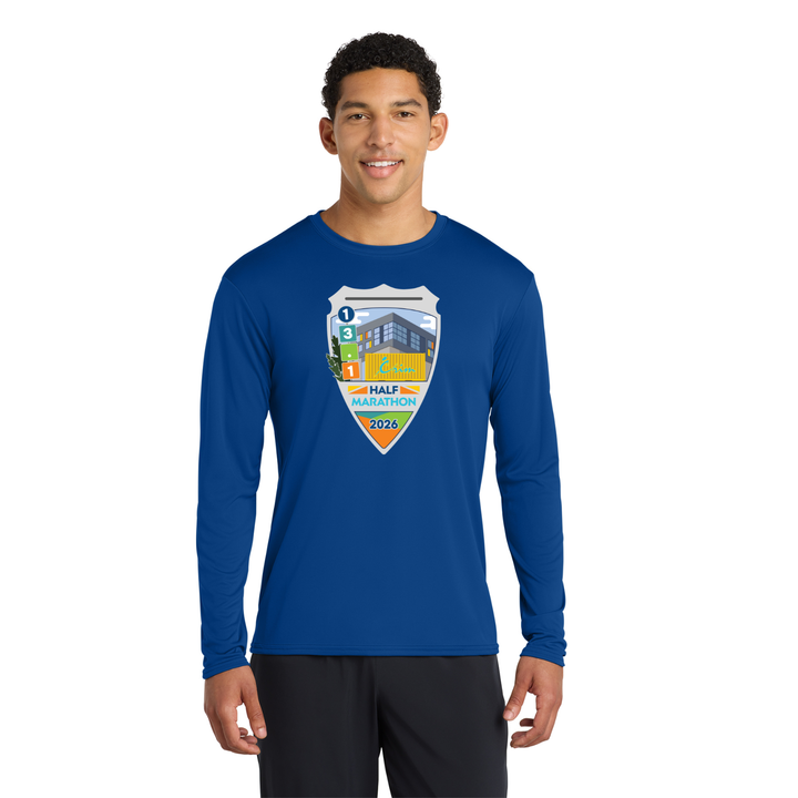Camiseta deportiva de manga larga para hombre Crim- Half Marathon (PC380LS)