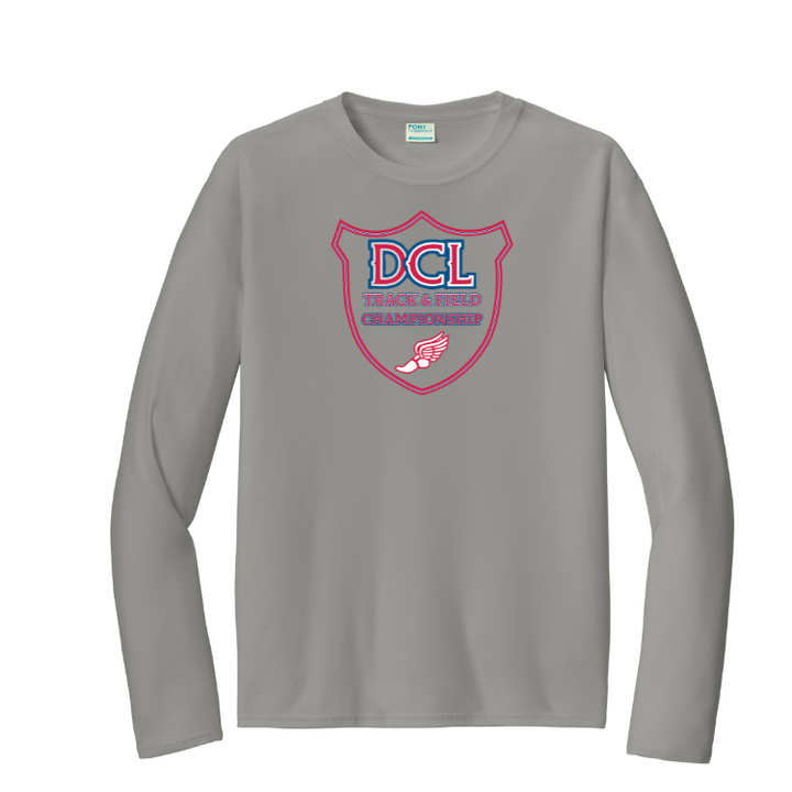 DCL Track & Field Championships - Adult Unisex Performance Long Sleeve Tee (PC380LS)