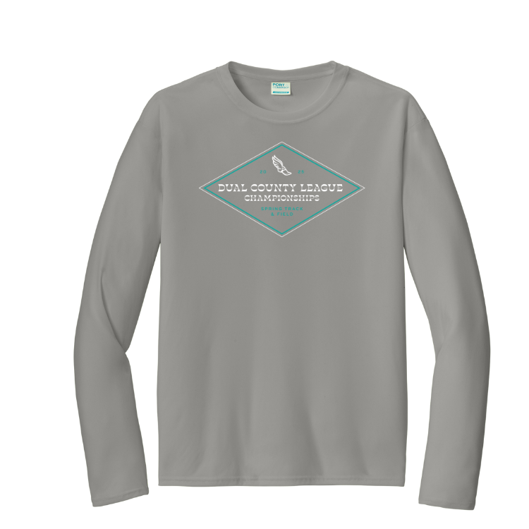 DCL Track & Field Championships - Adult Unisex Performance Long Sleeve Tee (PC380LS)