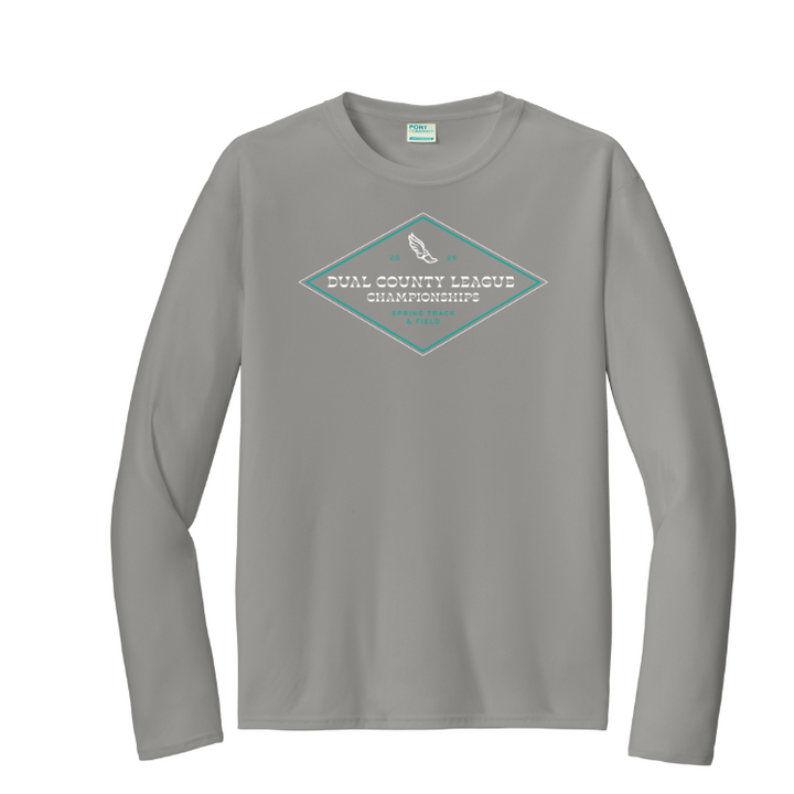 DCL Track & Field Championships - Adult Unisex Performance Long Sleeve Tee (PC380LS)