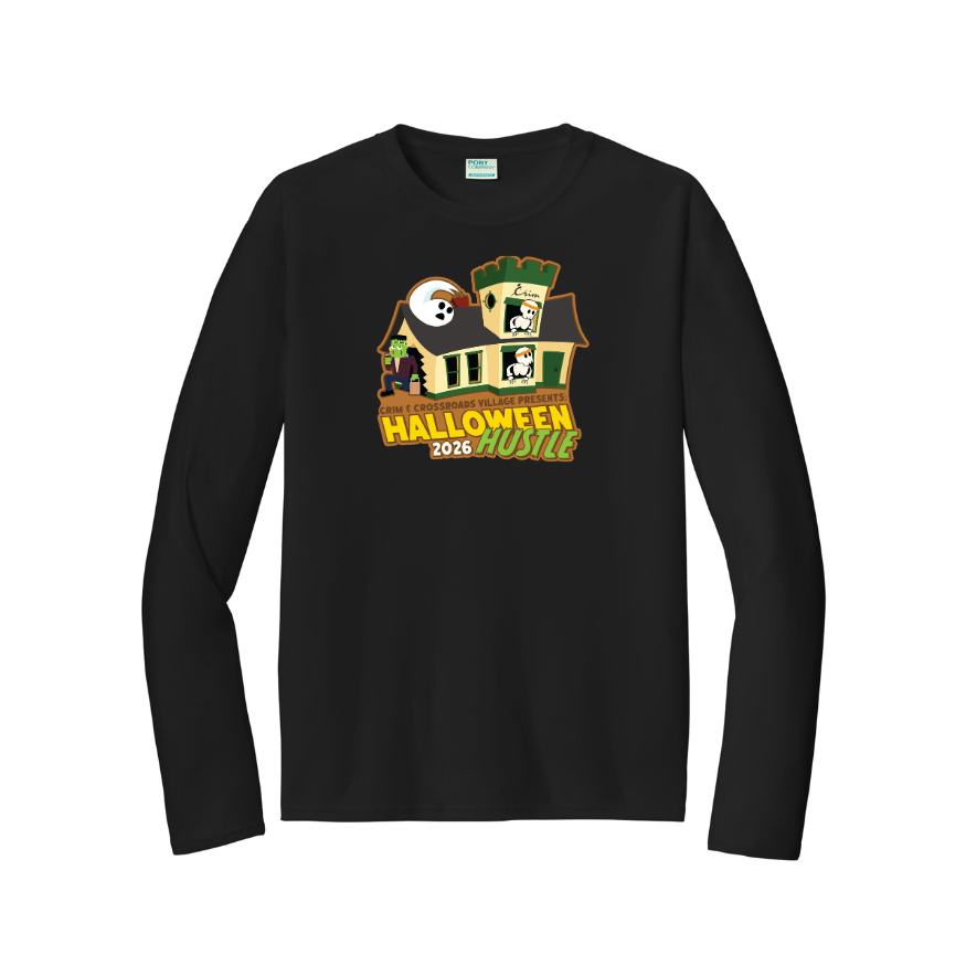 Halloween Hustle 2026 - Camiseta deportiva de manga larga para hombre (PC380LS)