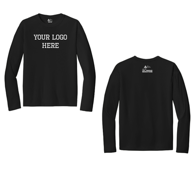 Socios y patrocinadores del Maratón de Los Ángeles 2026 - Camiseta deportiva unisex de manga larga para adultos "Run In" (PC380LS)