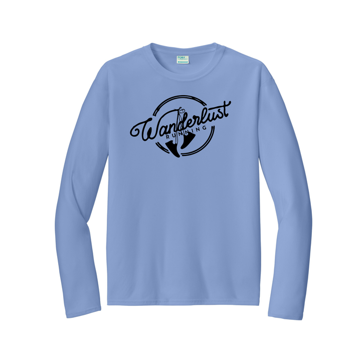 Wanderlust Running - Men's Long Sleeve Performance T-Shirt (PC380LS)