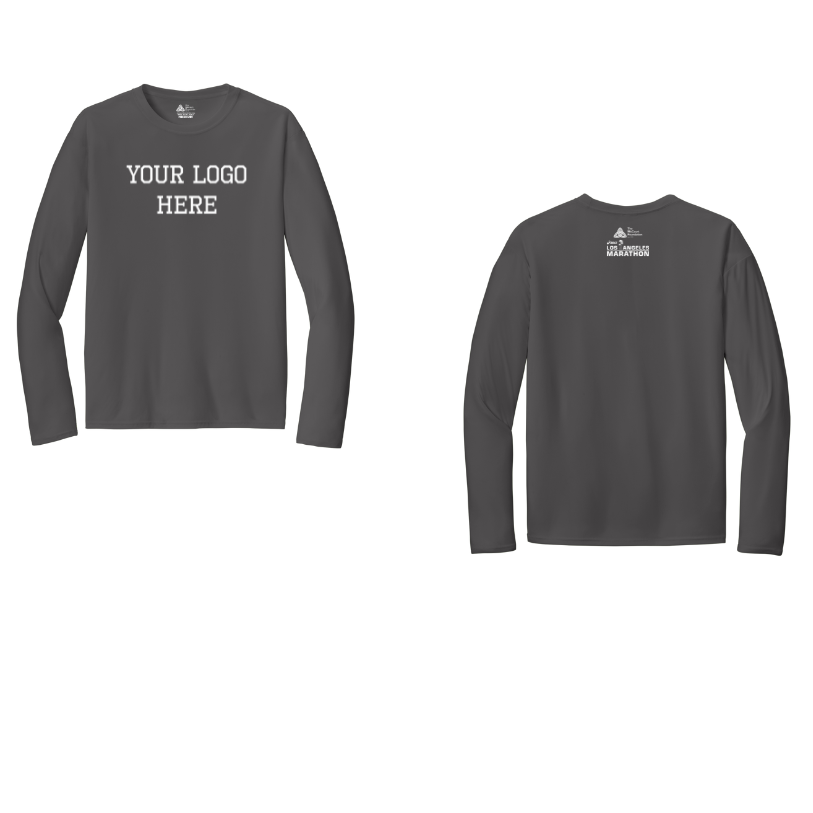 2026 Los Angeles Marathon Run Clubs - Adult Unisex Long Sleeve Performance Tee