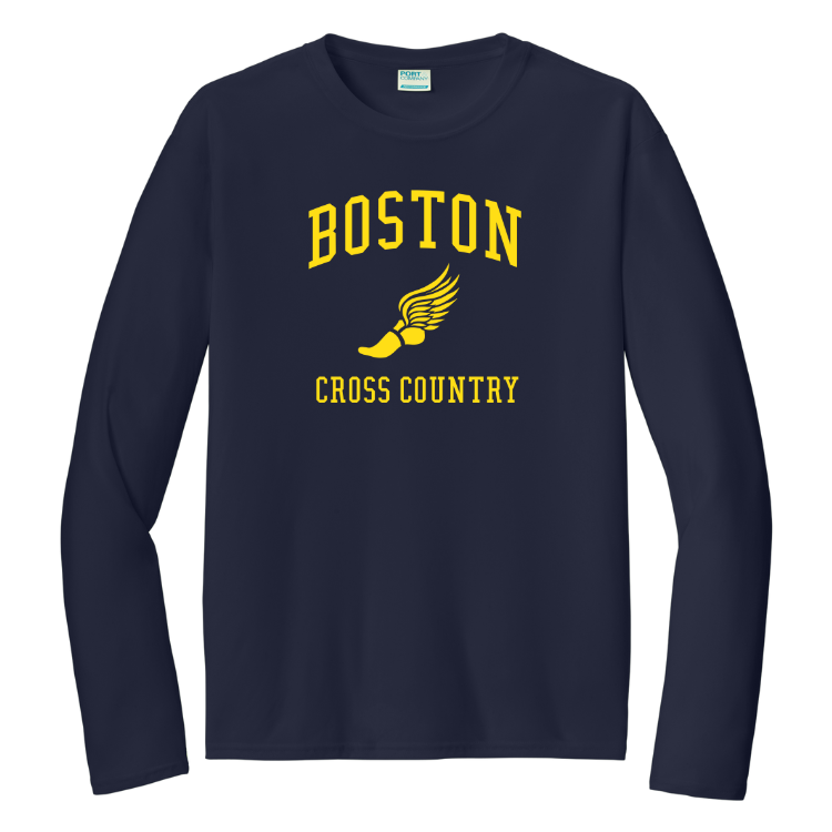 Boston Latin Academy Cross Country - Men's Long Sleeve Performance Tee (PC380LS)