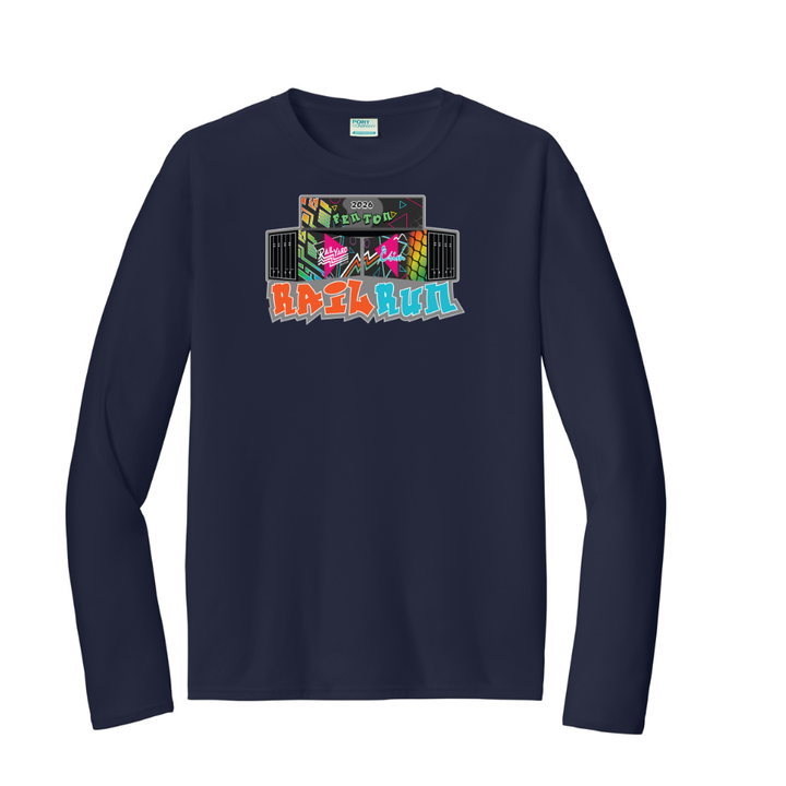 Crim RailRun 5K - "Run In" Adult Unisex Long Sleeve Tee