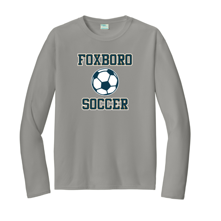 Camiseta de manga larga de alto rendimiento para adultos de Foxboro Youth Soccer (PC380LS)