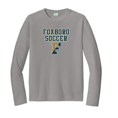 Camiseta de manga larga de alto rendimiento para adultos de Foxboro Youth Soccer (PC380LS)