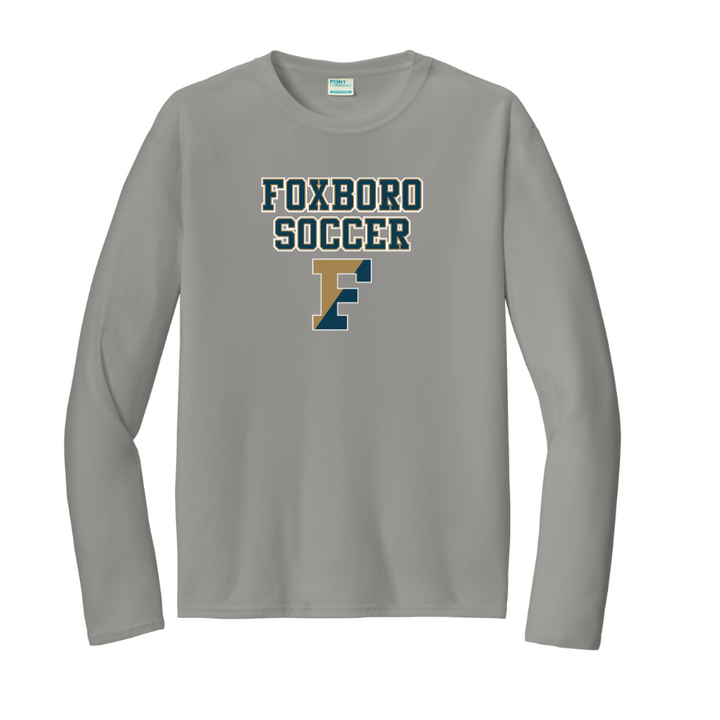 Camiseta de manga larga de alto rendimiento para adultos de Foxboro Youth Soccer (PC380LS)