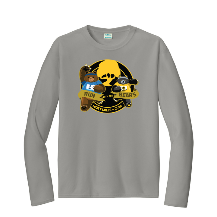 Crim Mott Miles 2026 - "Run In" Adult Unisex Long Sleeve Tee