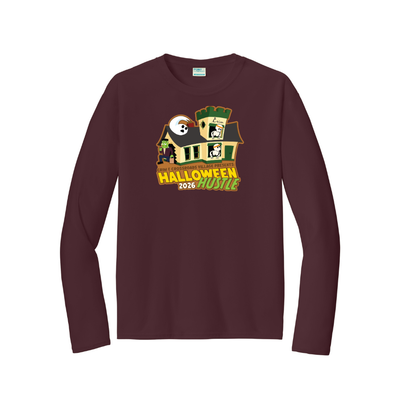 Halloween Hustle 2026 - Camiseta deportiva de manga larga para hombre (PC380LS)
